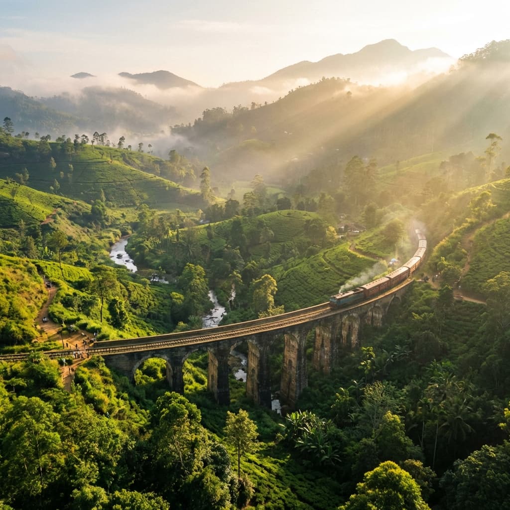 Travel to Ella with CeylonShine Travel Agency - Mountain village with tea plantations, hiking trails, and scenic train rides.