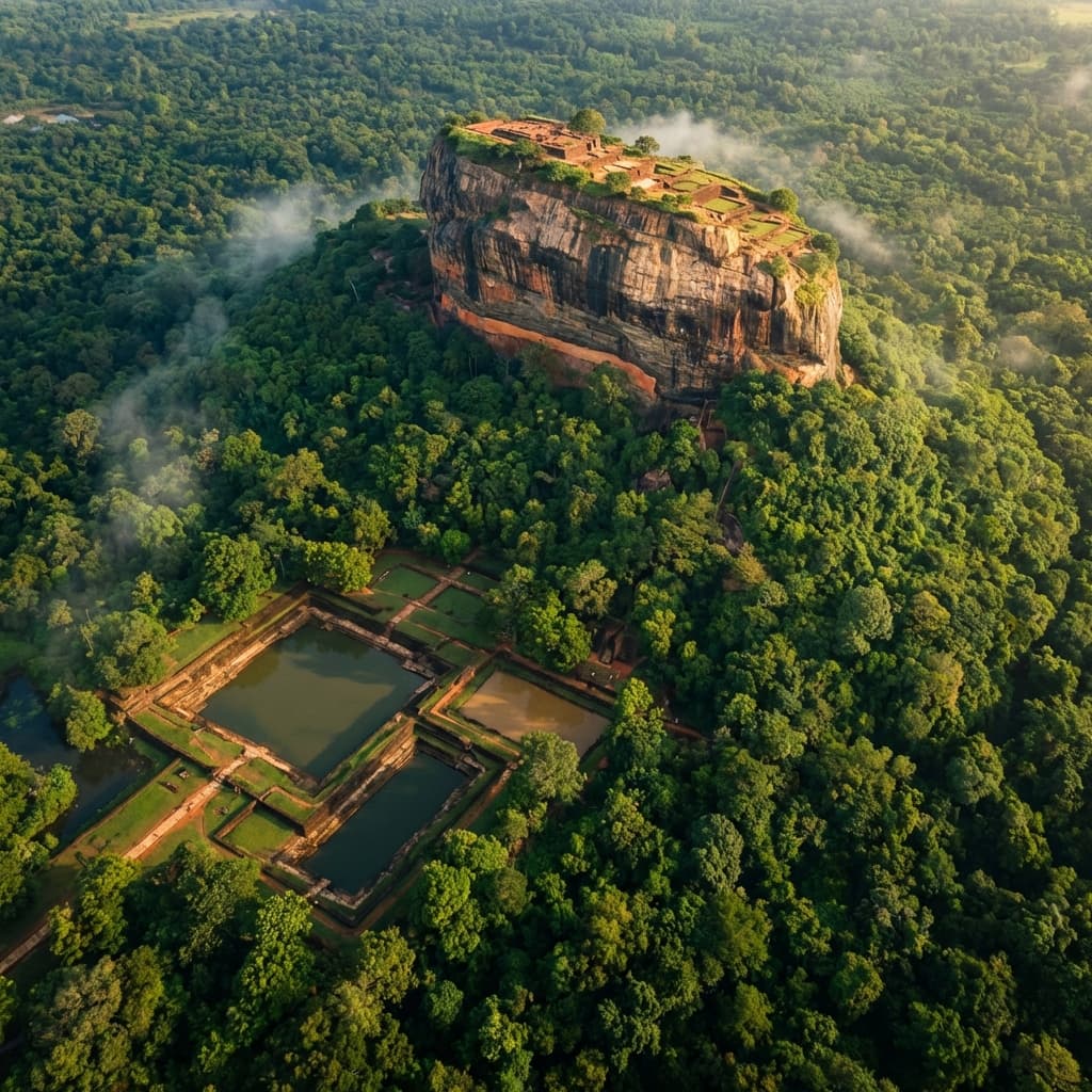 Travel to Sigiriya with CeylonShine Travel Agency - Ancient palace and fortress complex with stunning views and rich history.